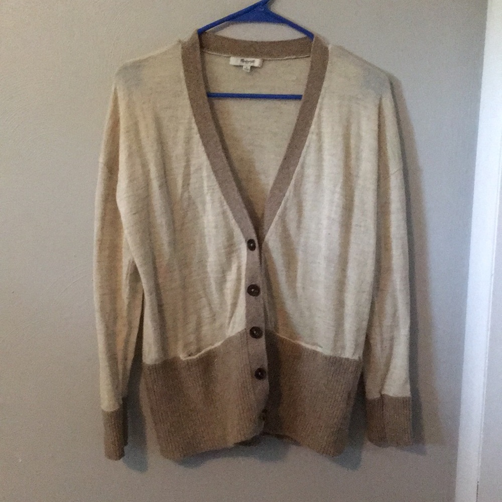 Madewell academy cardigan